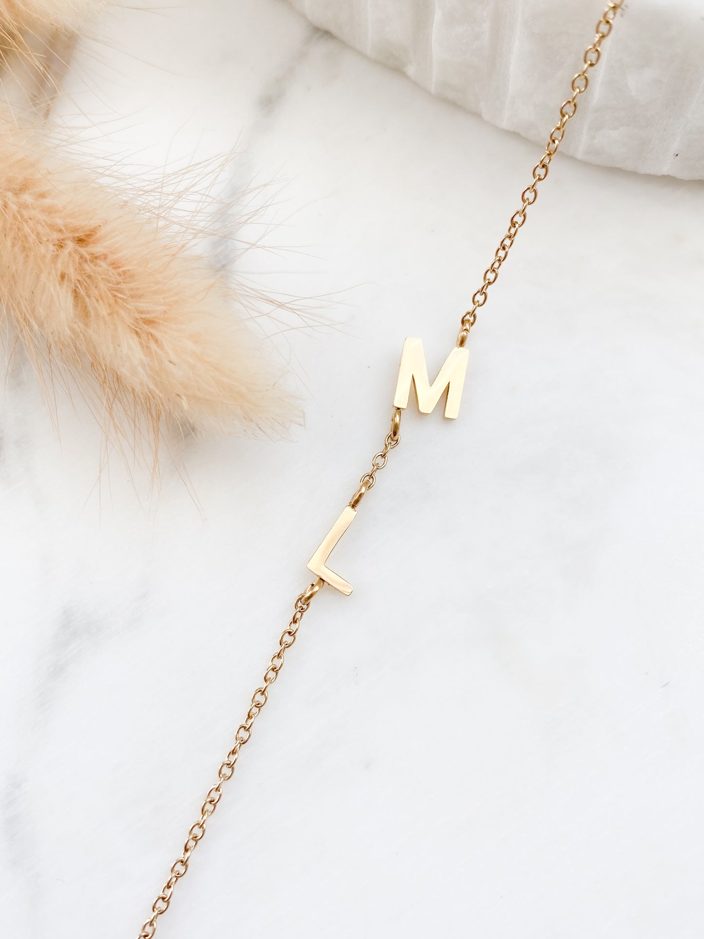Initial necklace