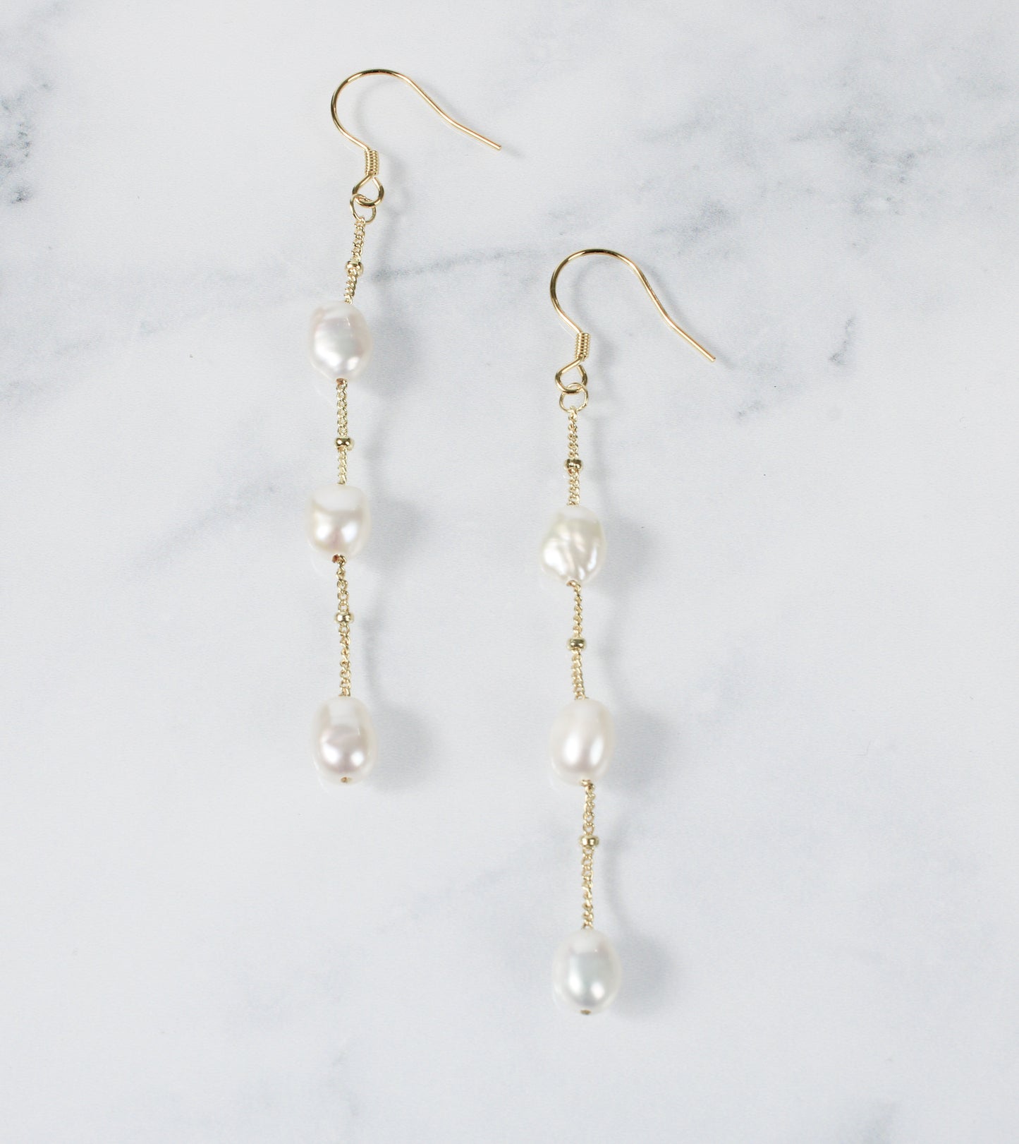 Freshwater Pearl Drop Earrings