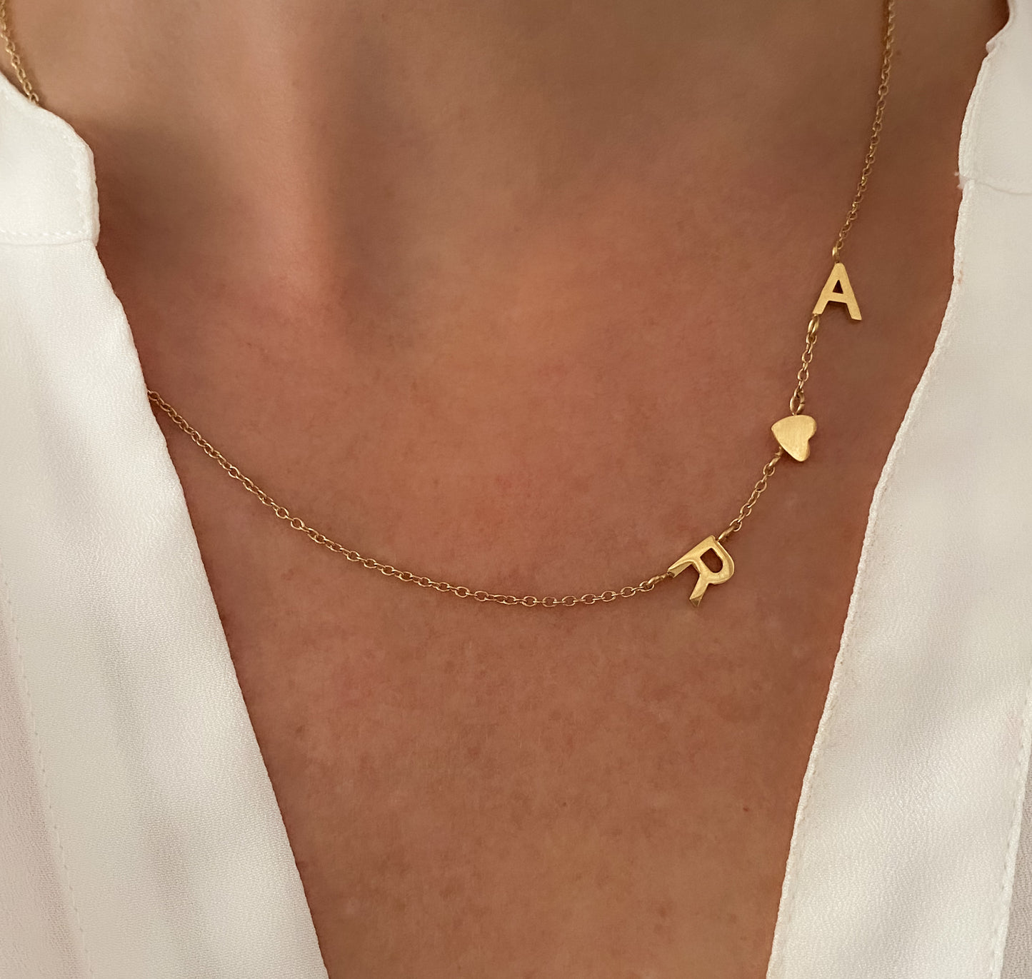 Initial necklace