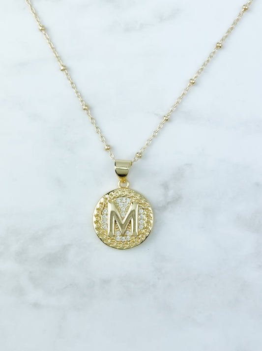 Initial Pendant Necklace
