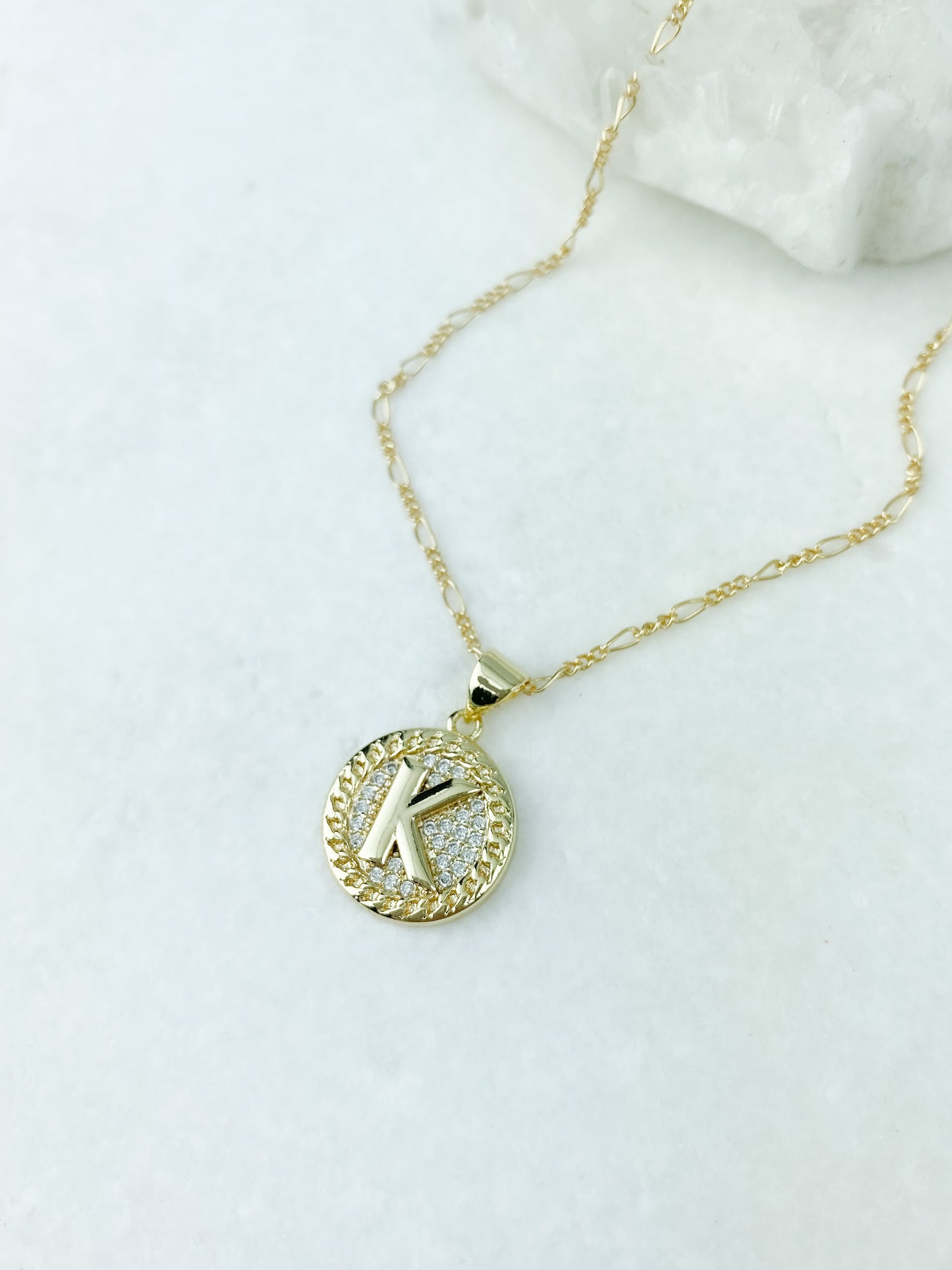 Initial Pendant Necklace