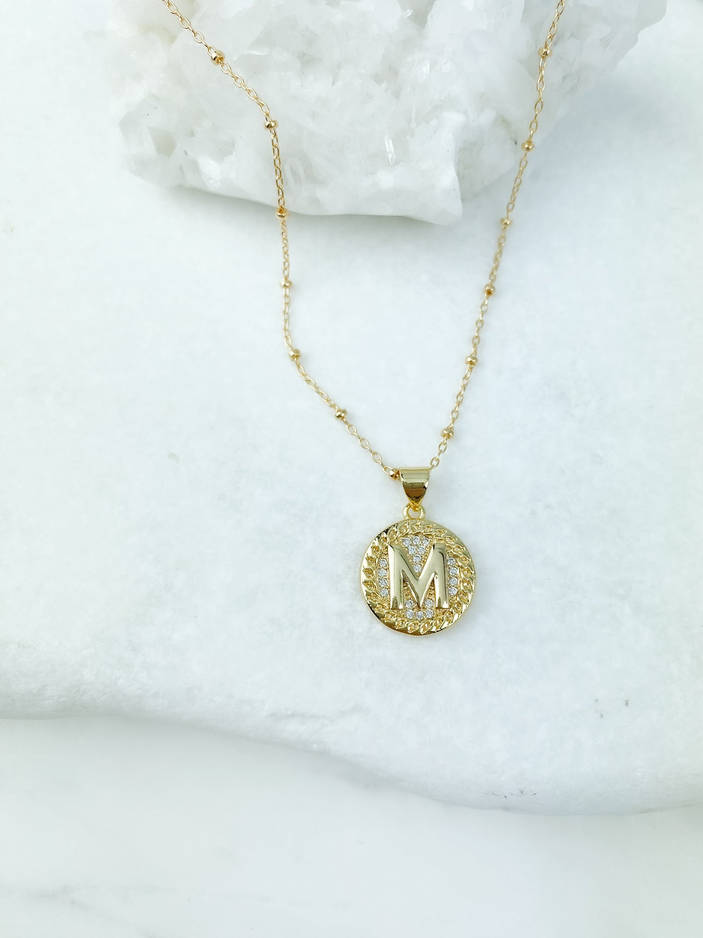 Initial Pendant Necklace