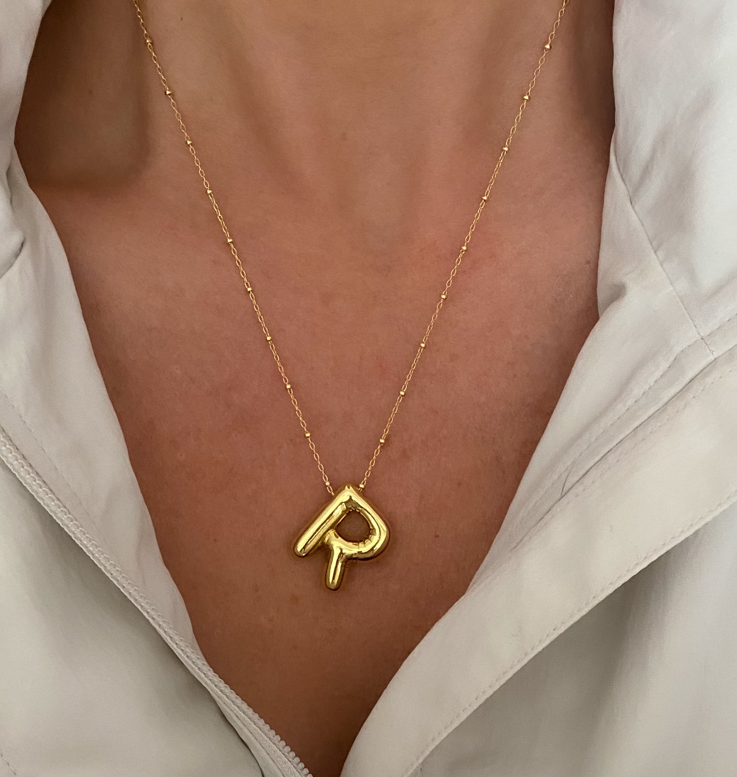 Balloon Letter Necklace
