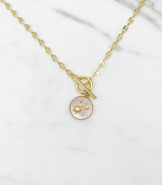 Sun & Moon necklace