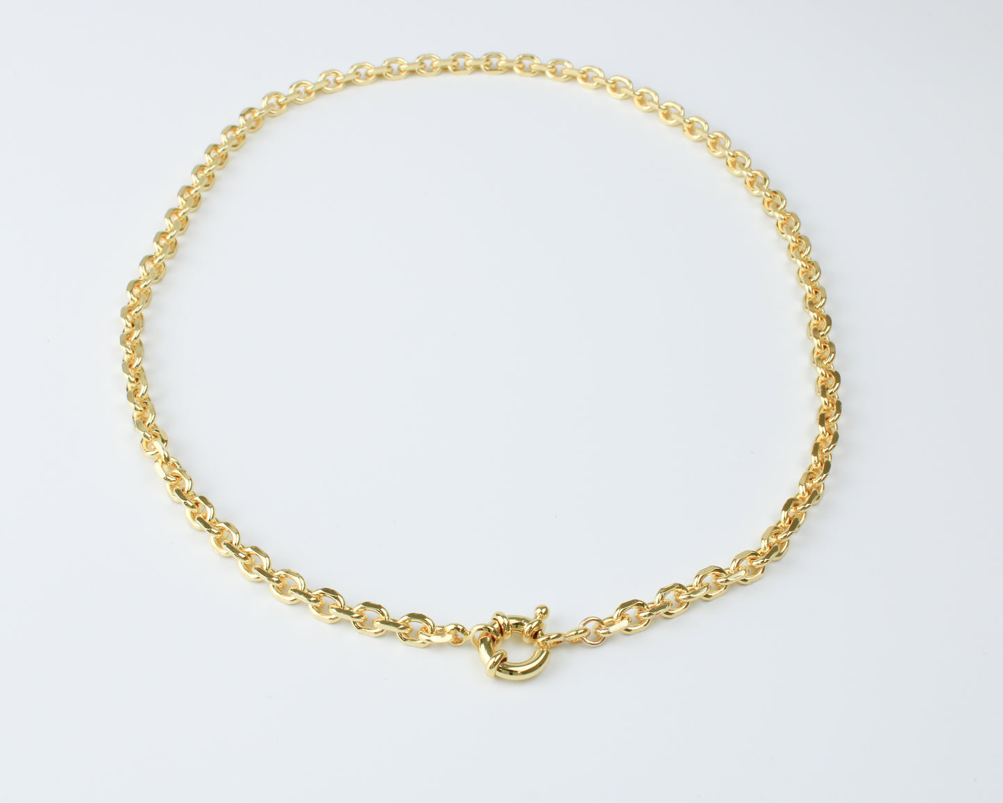 Rolo Chain Sailor Necklace