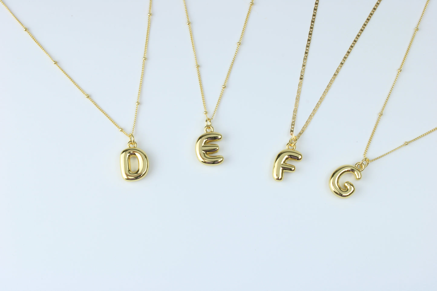 Bubble Letter Pendant