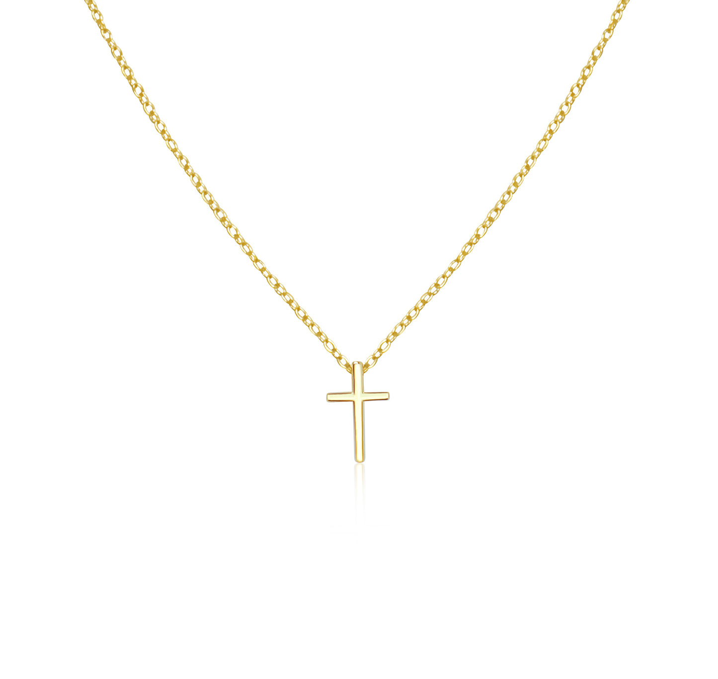 Tiny Cross Necklace