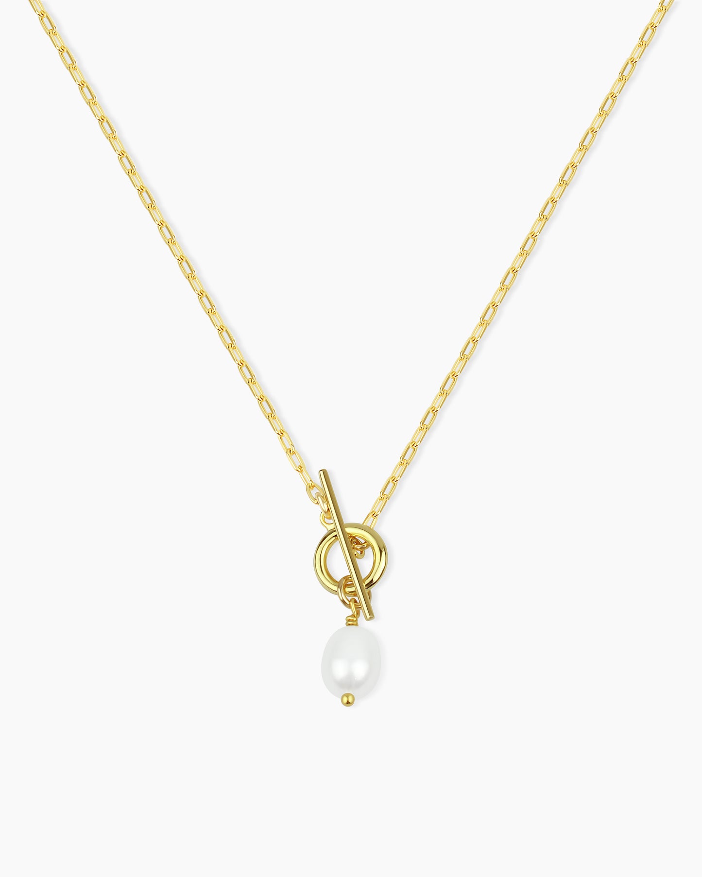 Pearl Toggle Necklace