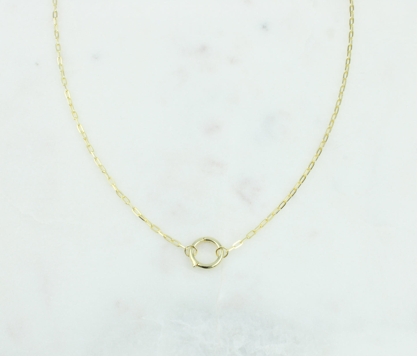 Charm Ring Necklace