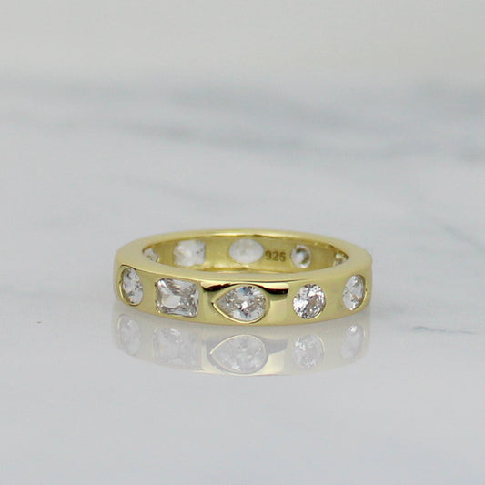 All the stones band ring