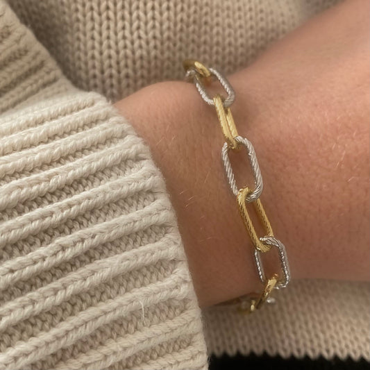 Two-Tone Bracelet