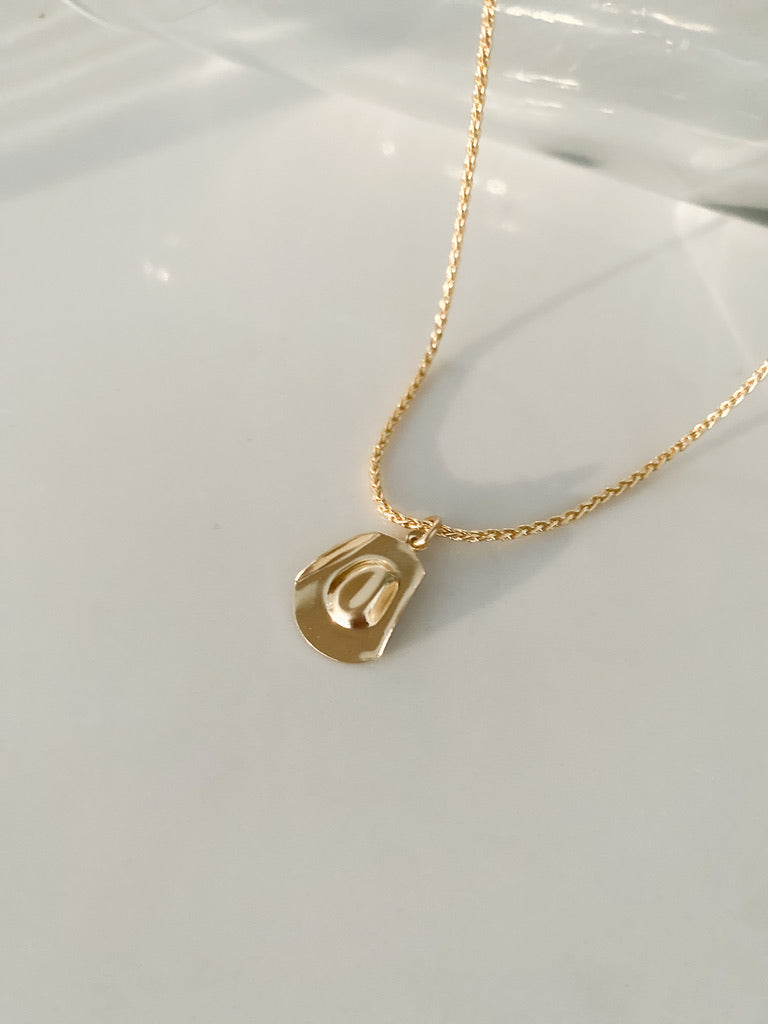Cowgirl Hat Necklace