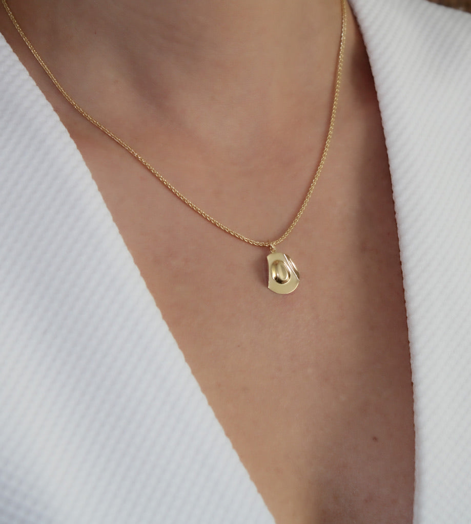 Cowgirl Hat Necklace