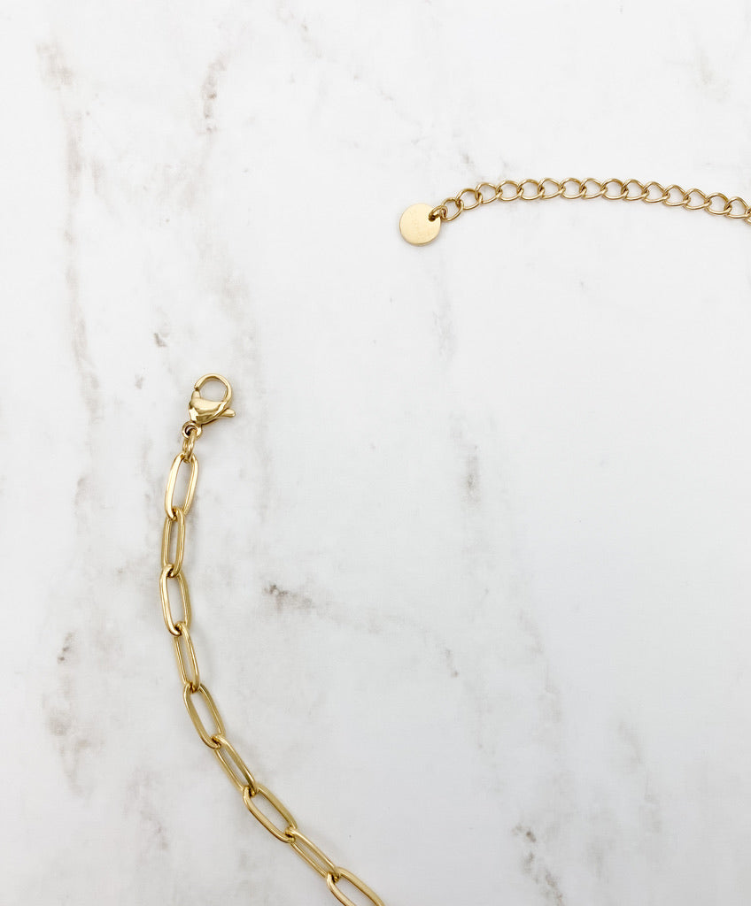 North Star Coin Pendant Necklace