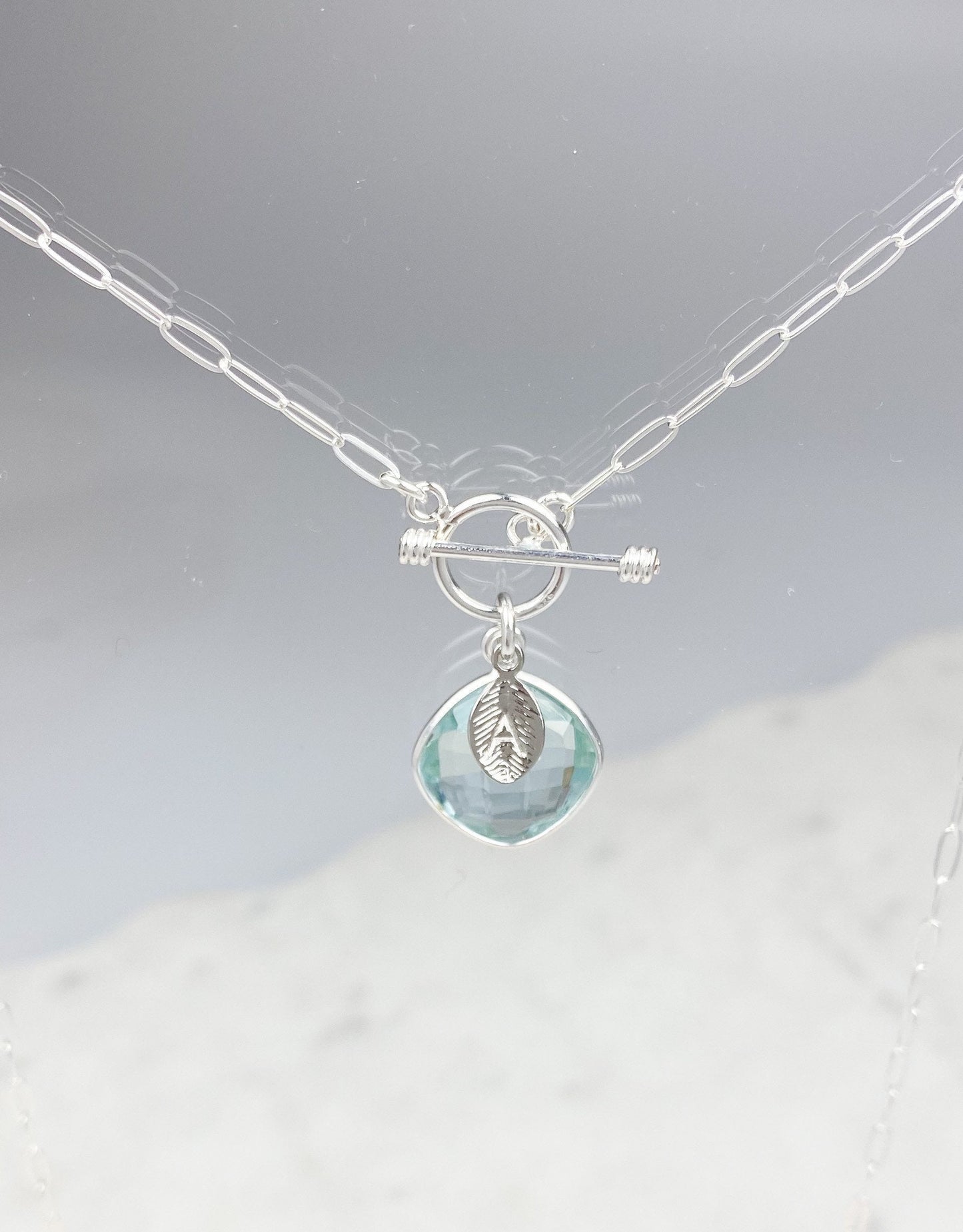 Toggle Stone Necklace