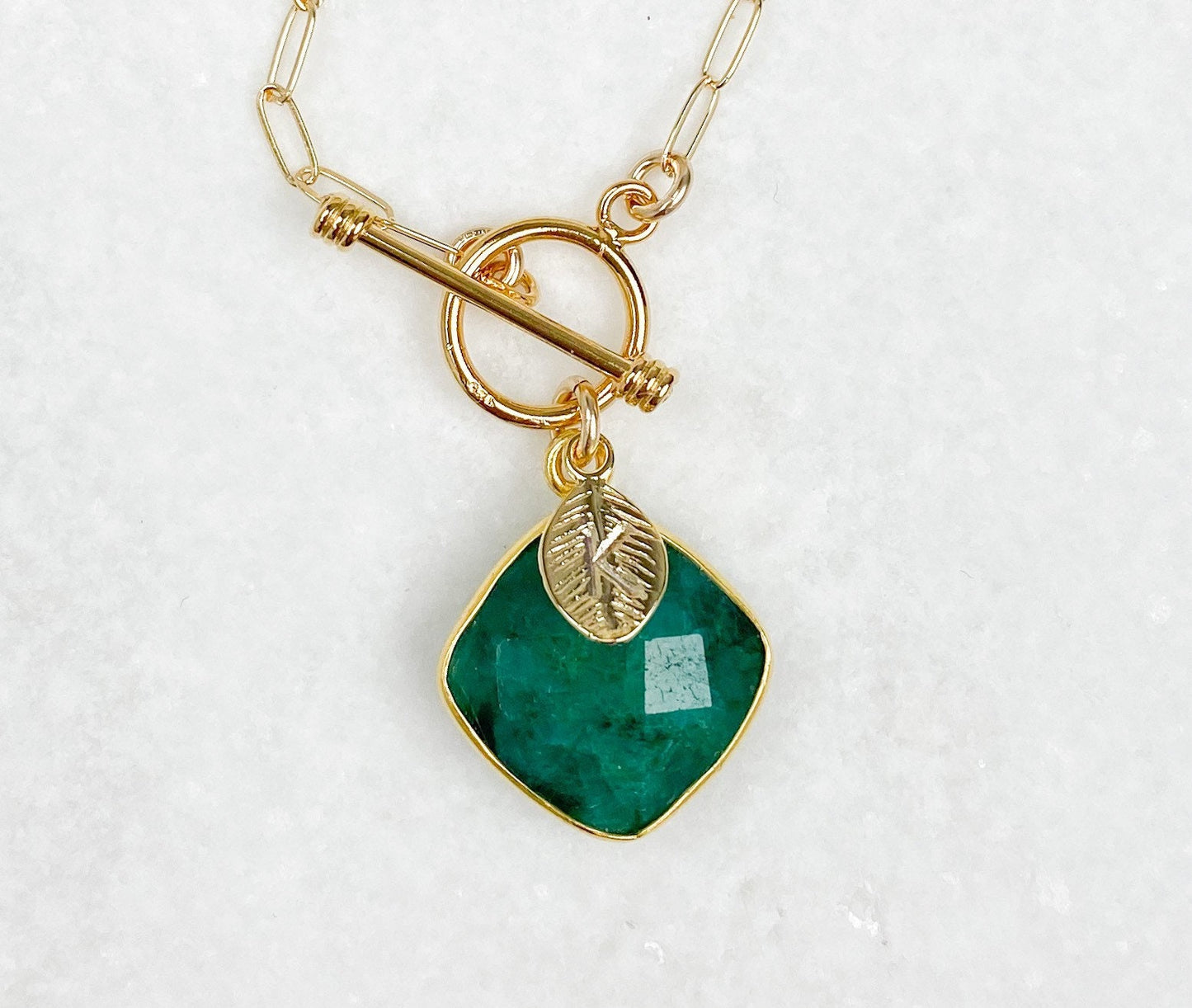 Toggle Stone Necklace