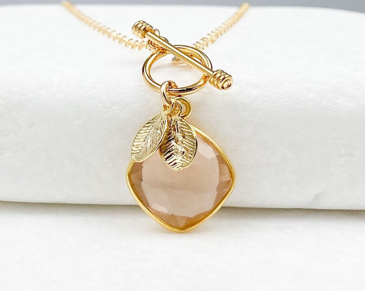 Toggle Stone Necklace