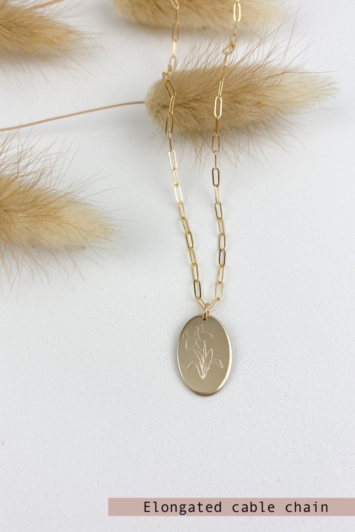 Birth Flower Necklace