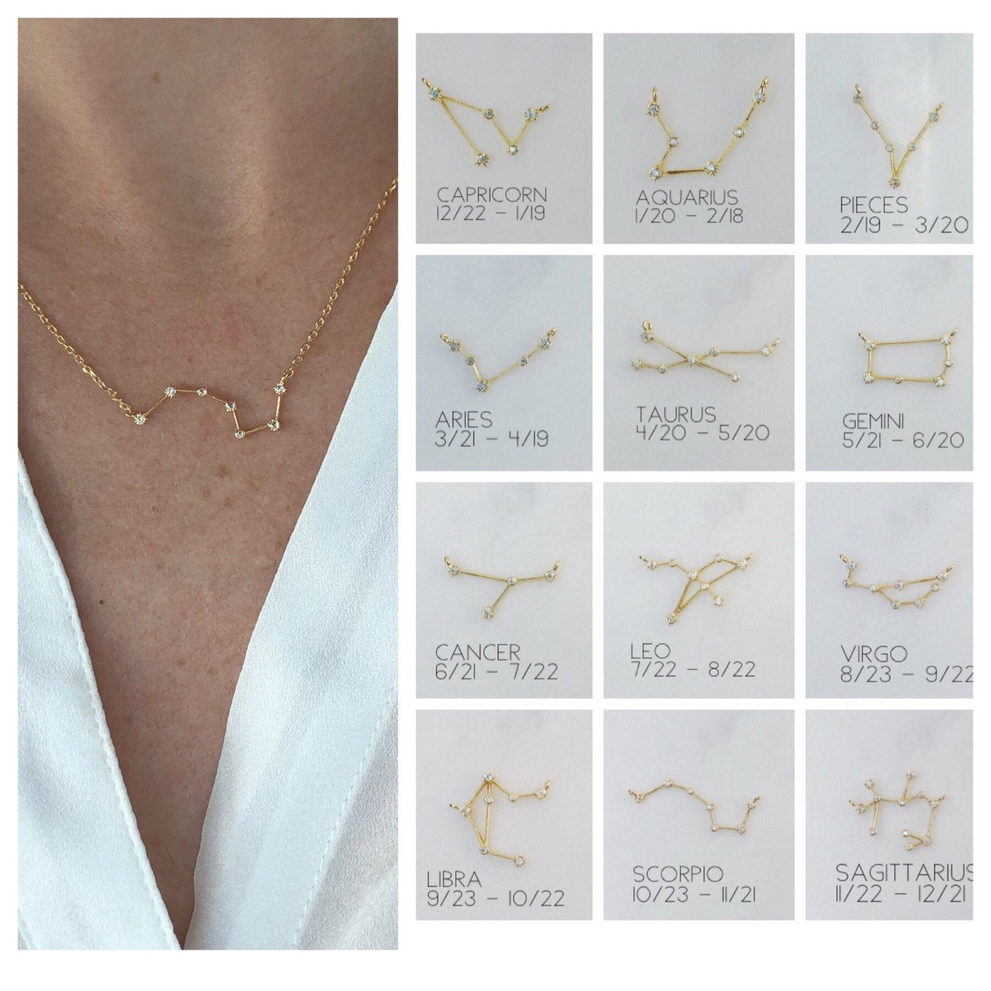 Constellation necklace