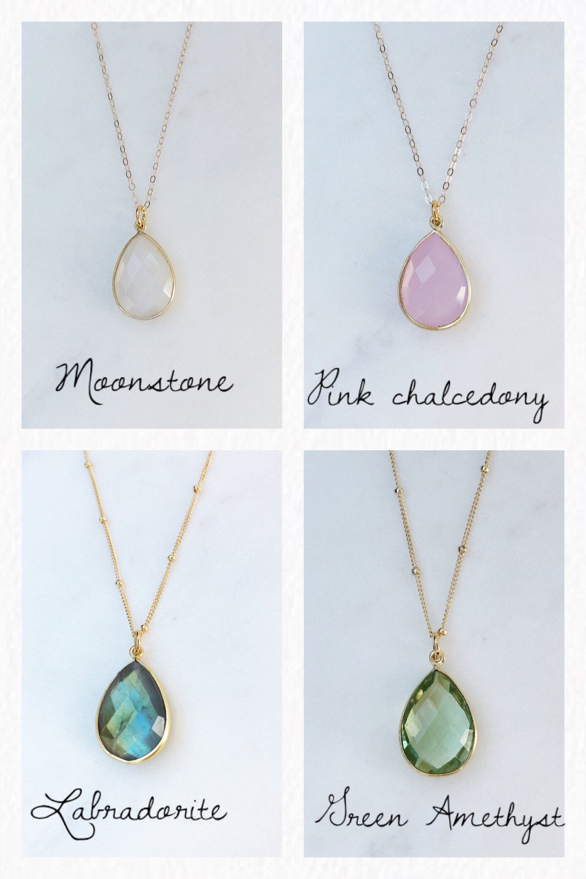 Natural Gemstone Necklace