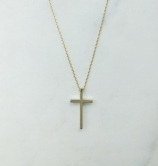Gold Cross Necklace