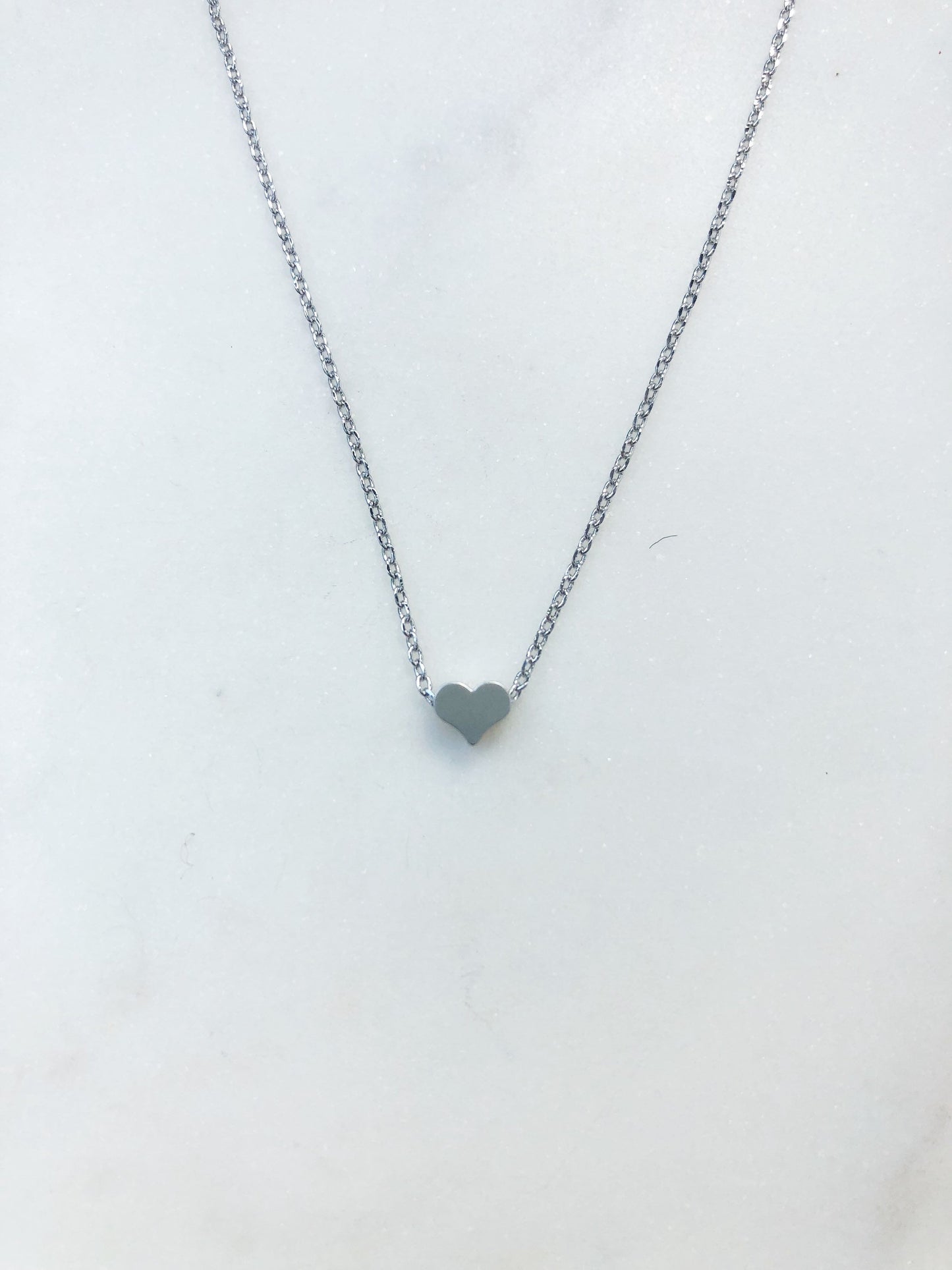 Silver Heart Necklace