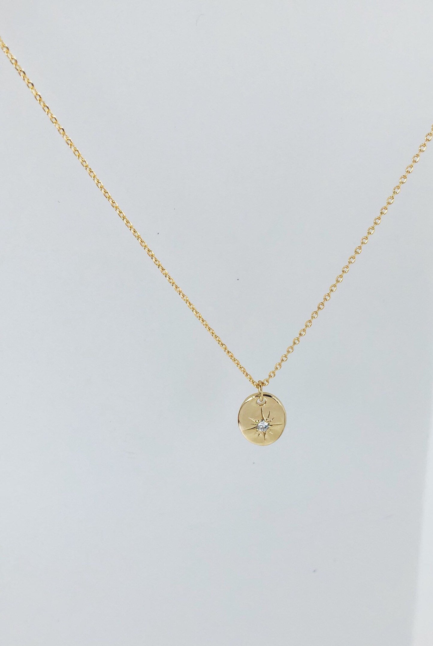 Oval Starburst Necklace