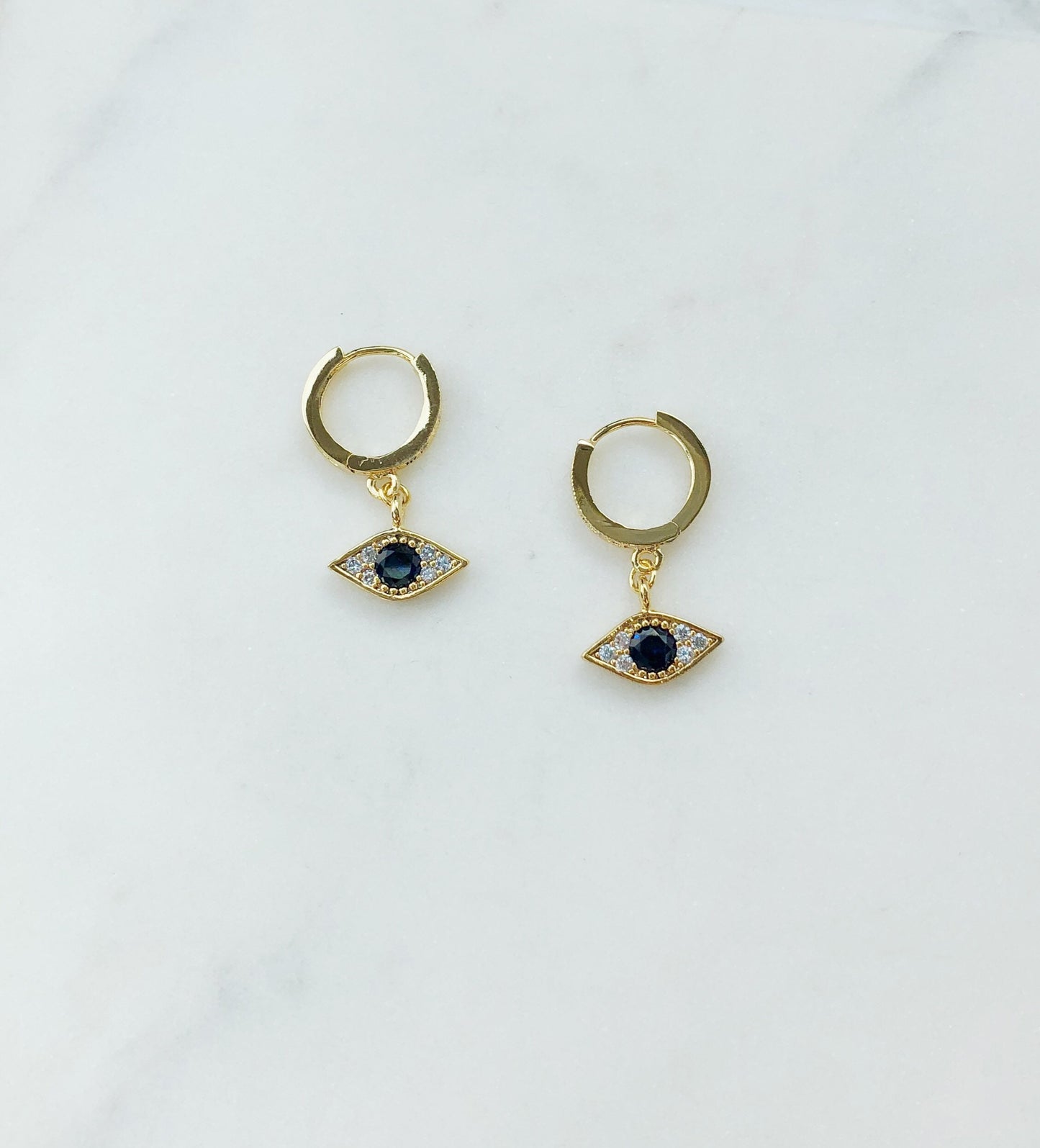 Huggie earrings, evil eye earrings, huggie earrings, huggie hoop earrings, huggie hoops, charm earrings, small hoops, gifts for her, womens