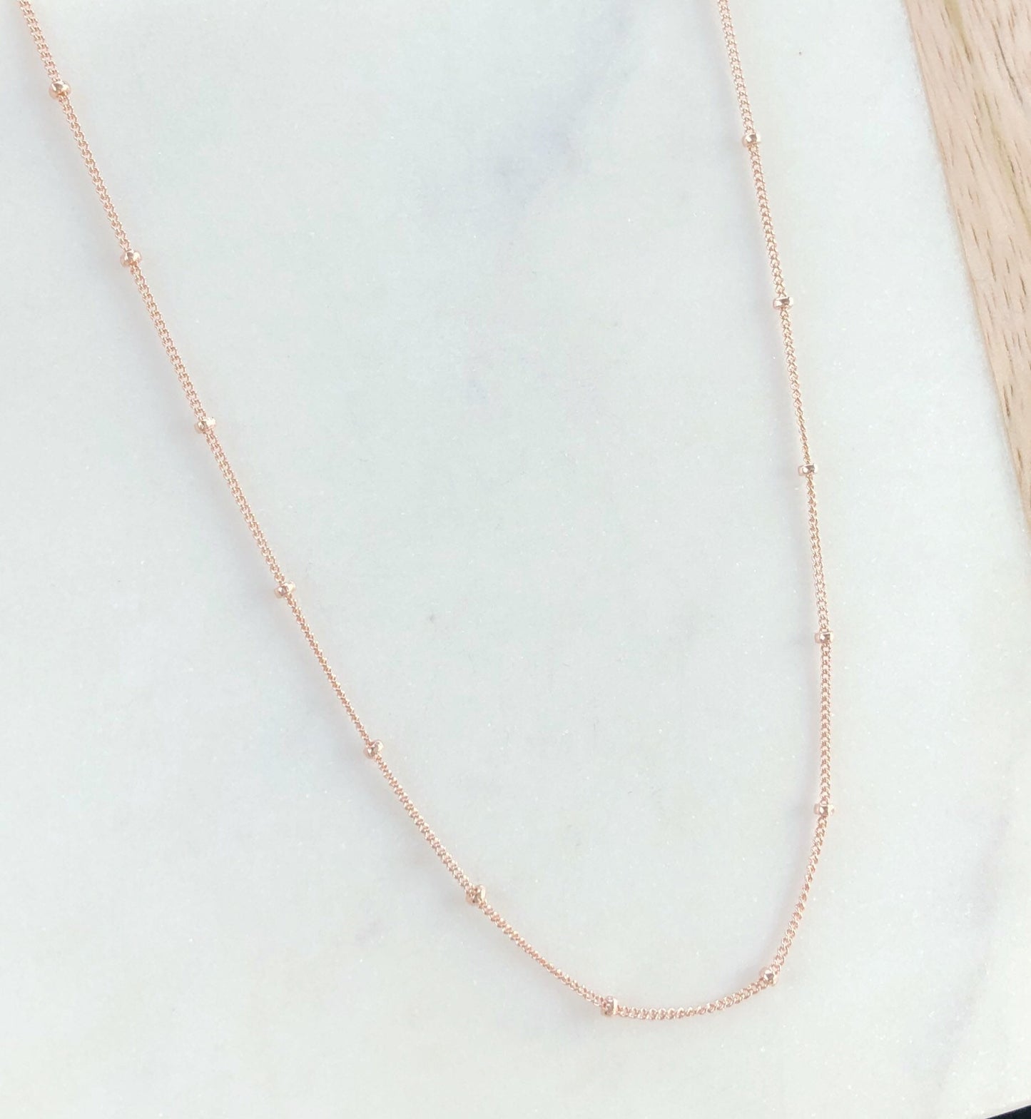 Sterling silver satellite neckace, Simple Necklace, dainty necklace, layering necklace, chain necklace, gold Filled necklace