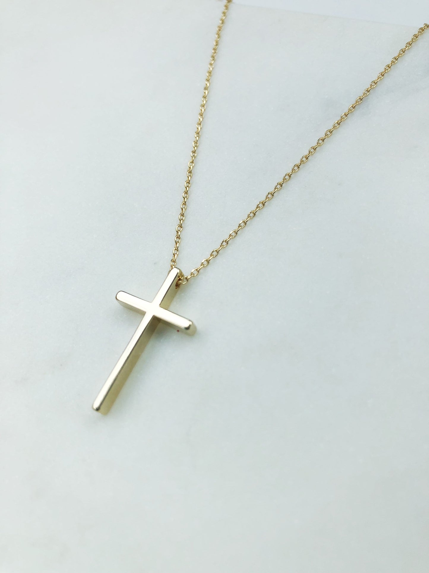 Gold Cross Necklace