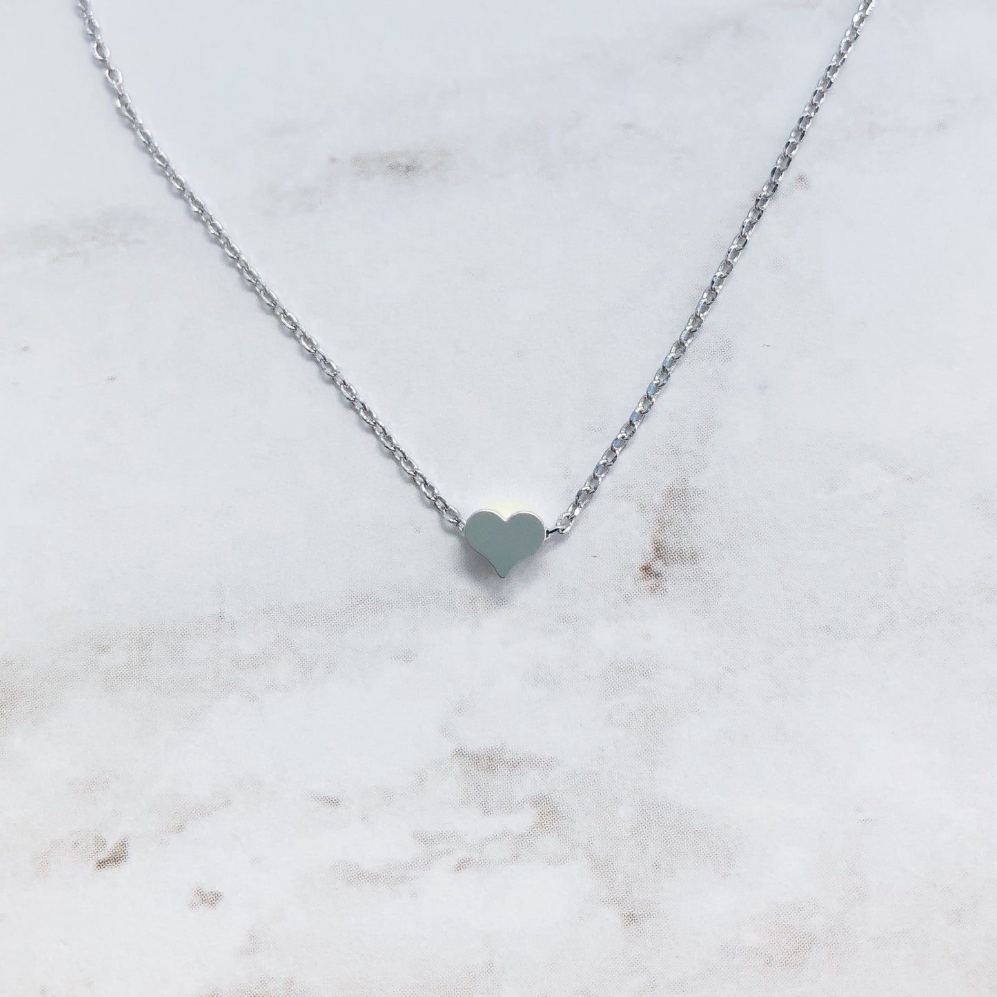 Silver Heart Necklace