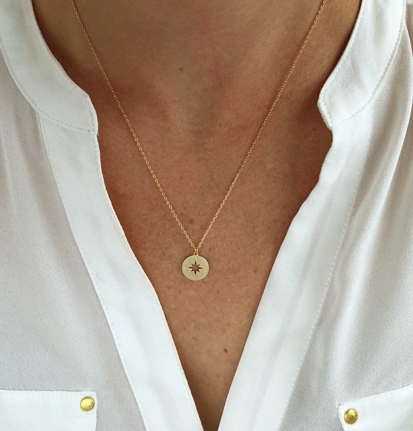 Compass Necklace