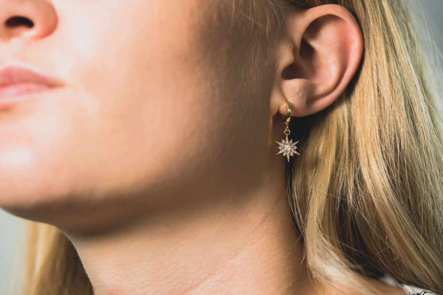 Opal earrings
