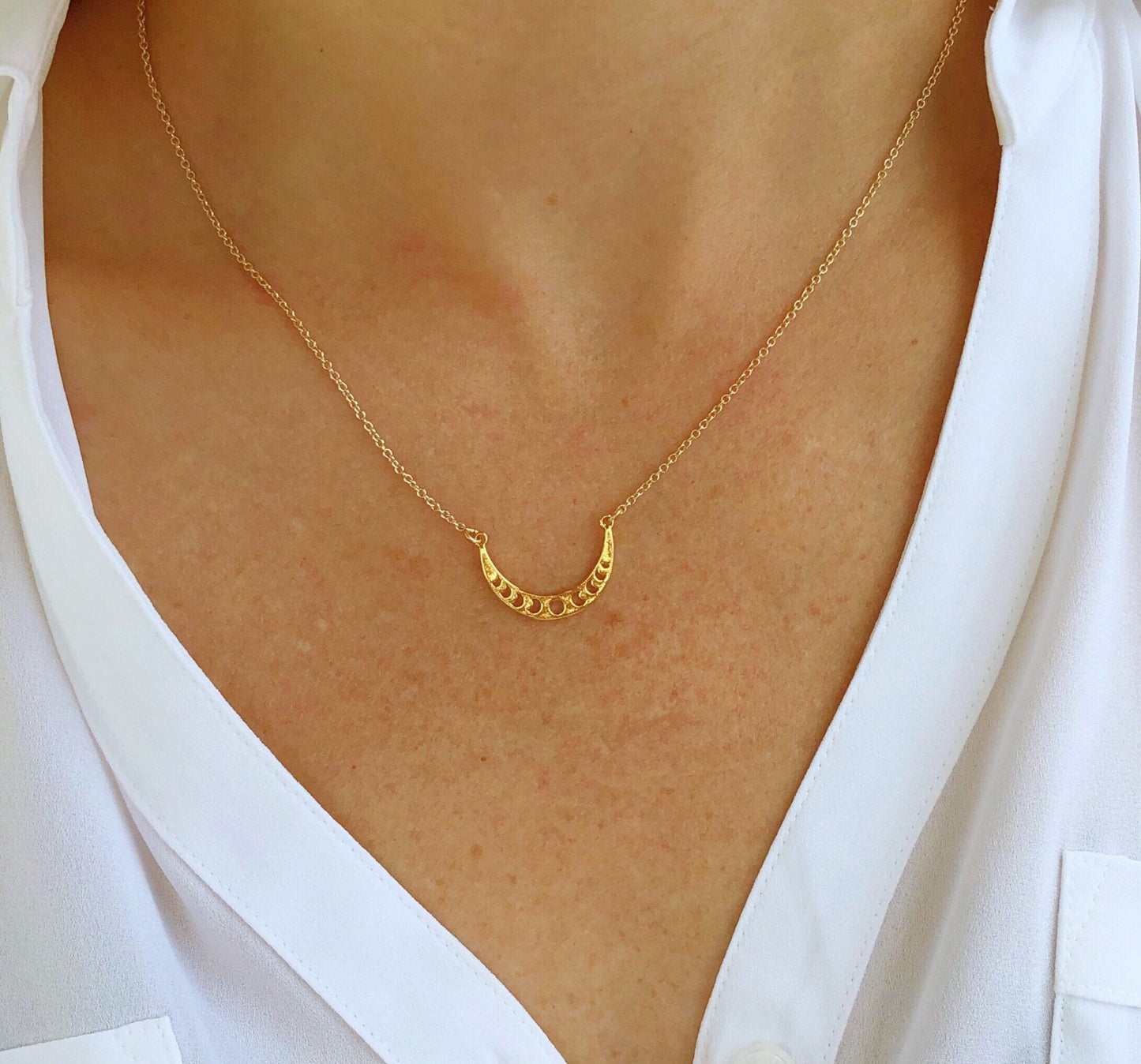 Moon Phase Necklace