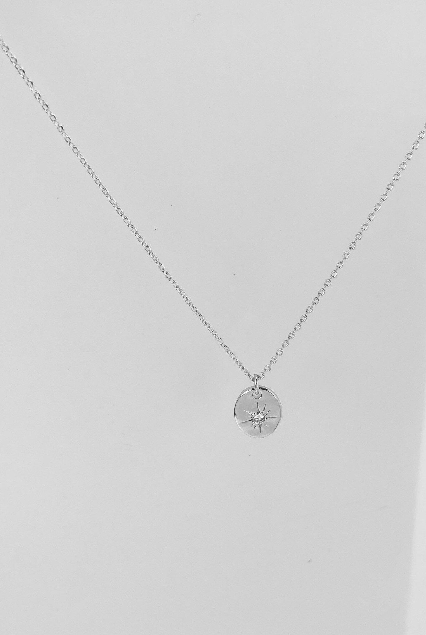 Oval Starburst Necklace