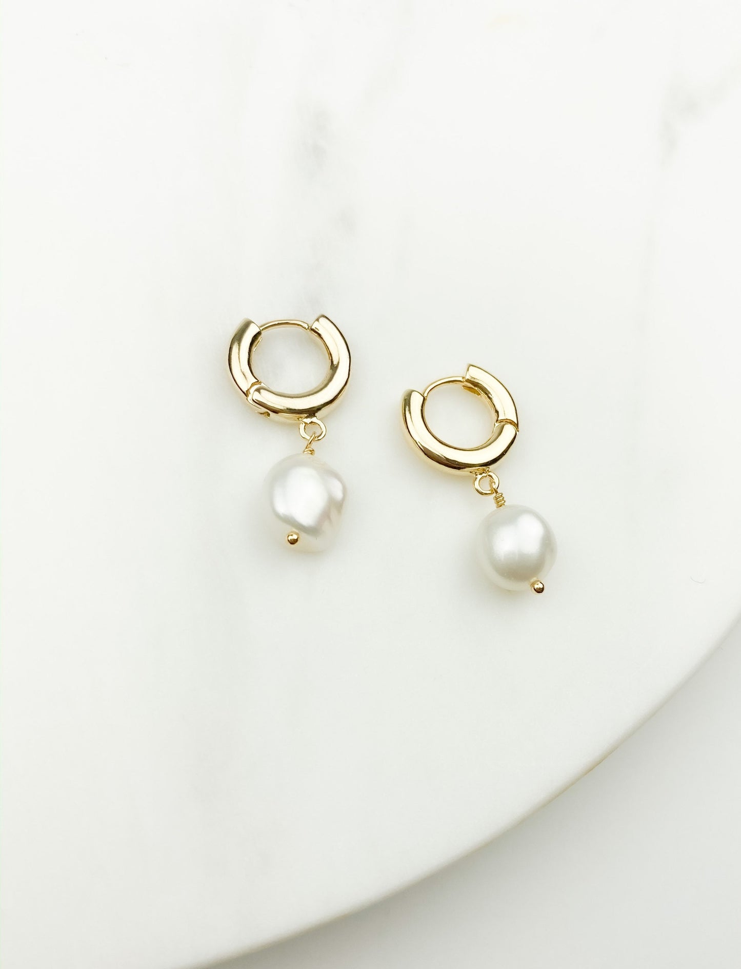 Pearl earrings, Hoop earrings, gold earrings, gold hoop earrings, pearl hoop earrings, hoops, earrings, gifts for her