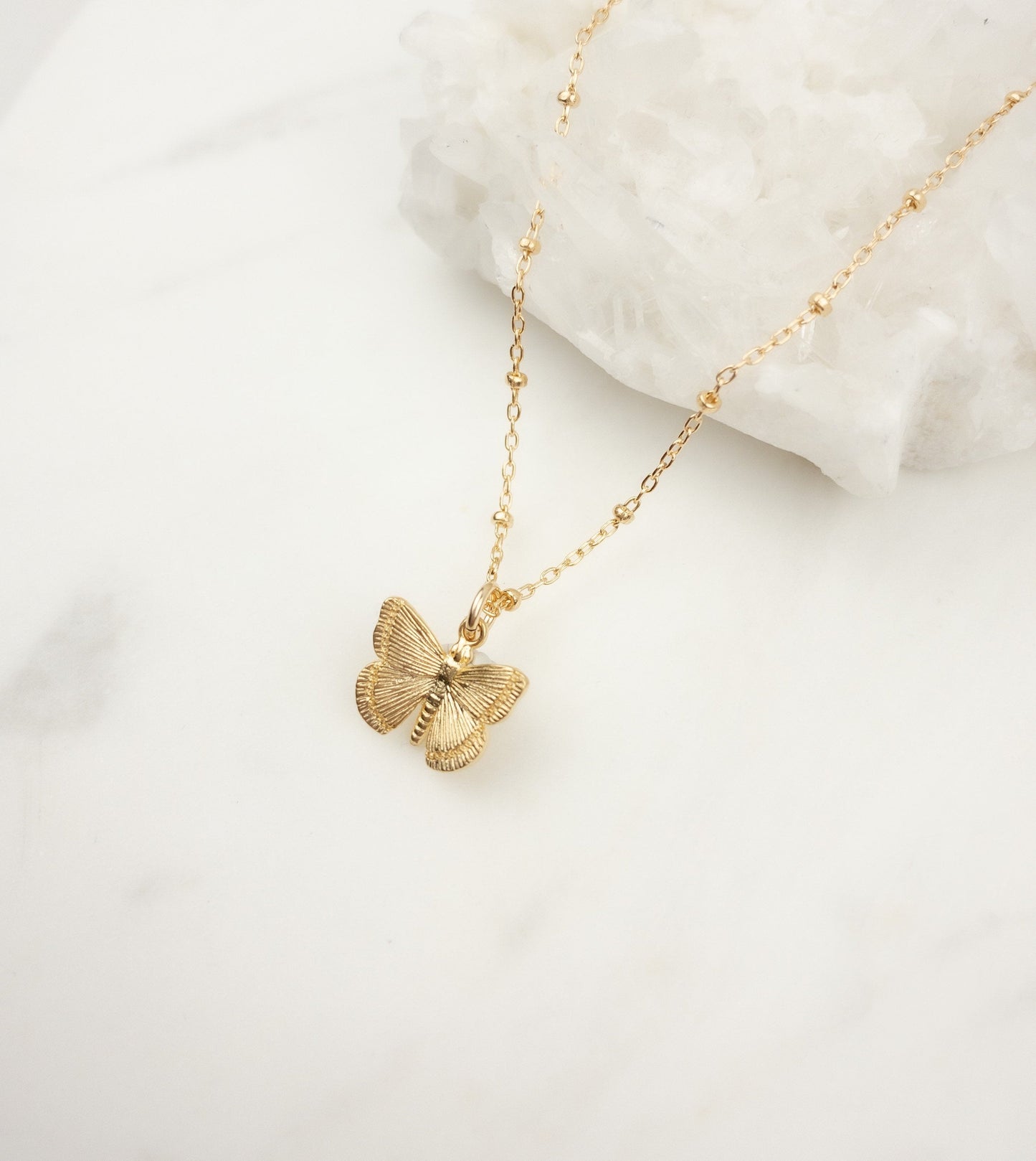 Butterfly necklace
