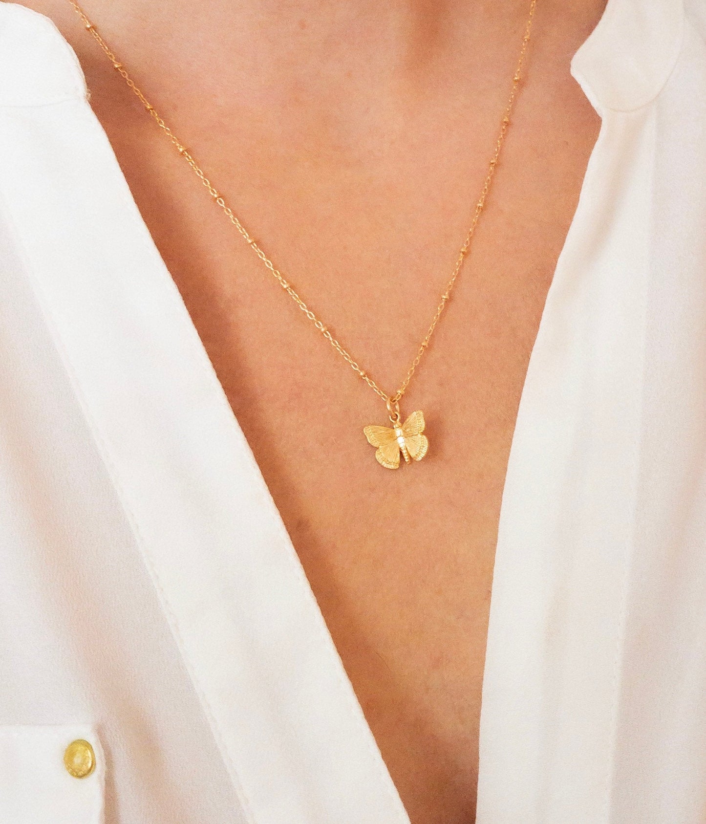 Butterfly necklace