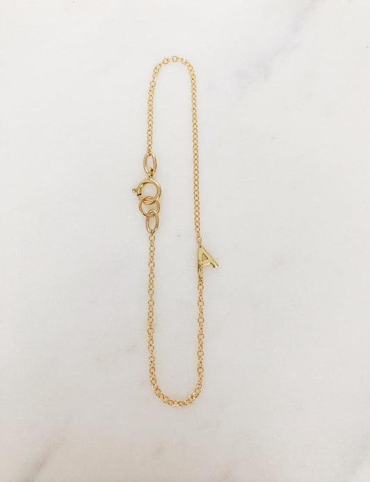 Initial Bracelet