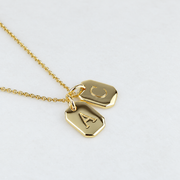 Initial Tag Necklace