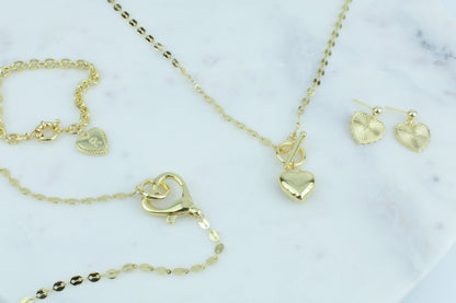 Heart Toggle Necklace