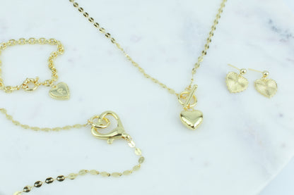 Heart Clasp Necklace