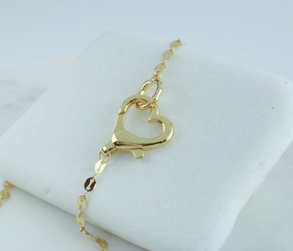 Heart Clasp Necklace