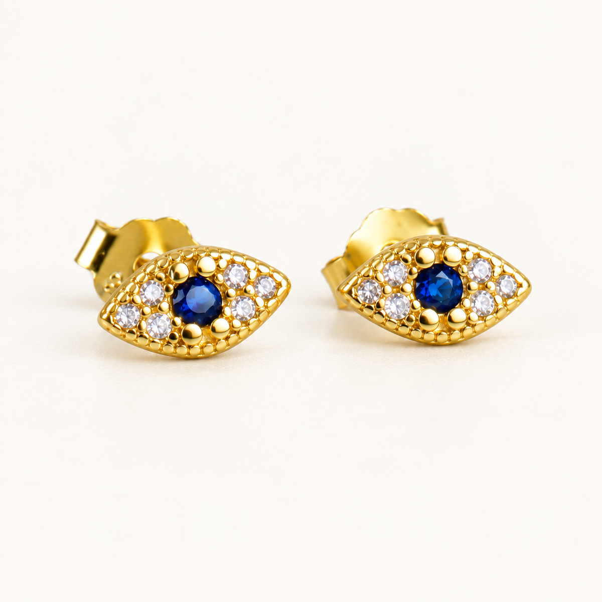 Evil Eye Stud Earrings