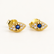 Evil Eye Stud Earrings
