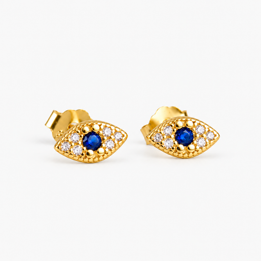 Evil Eye Stud Earrings