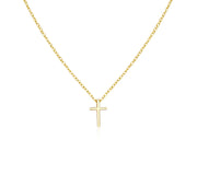 Tiny Cross Necklace