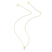 Tiny Cross Necklace