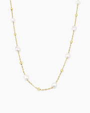 Pearl chain necklace