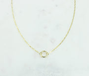 Charm Ring Necklace